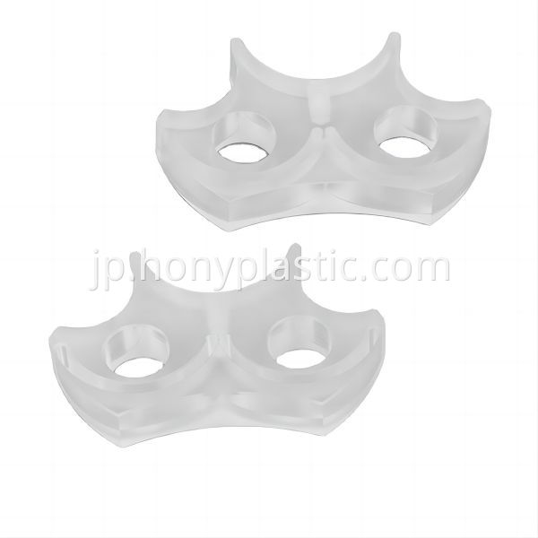 transparent Acrylic CNC Machining Parts3